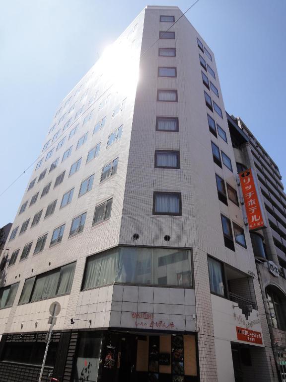 Hiroshima Rich Hotel Exterior foto